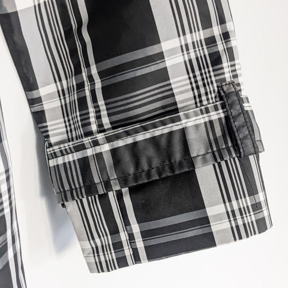 Tommy Hilfiger Tartan Rain Jacket Brand New, Black & White - Picture 3 of 8